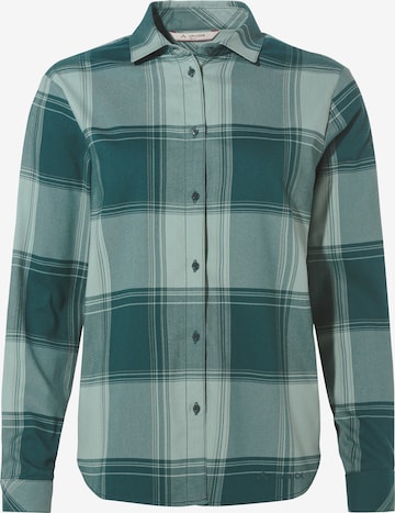VAUDE Multifunctionele blouse 'Farsund III' in Groen: voorkant