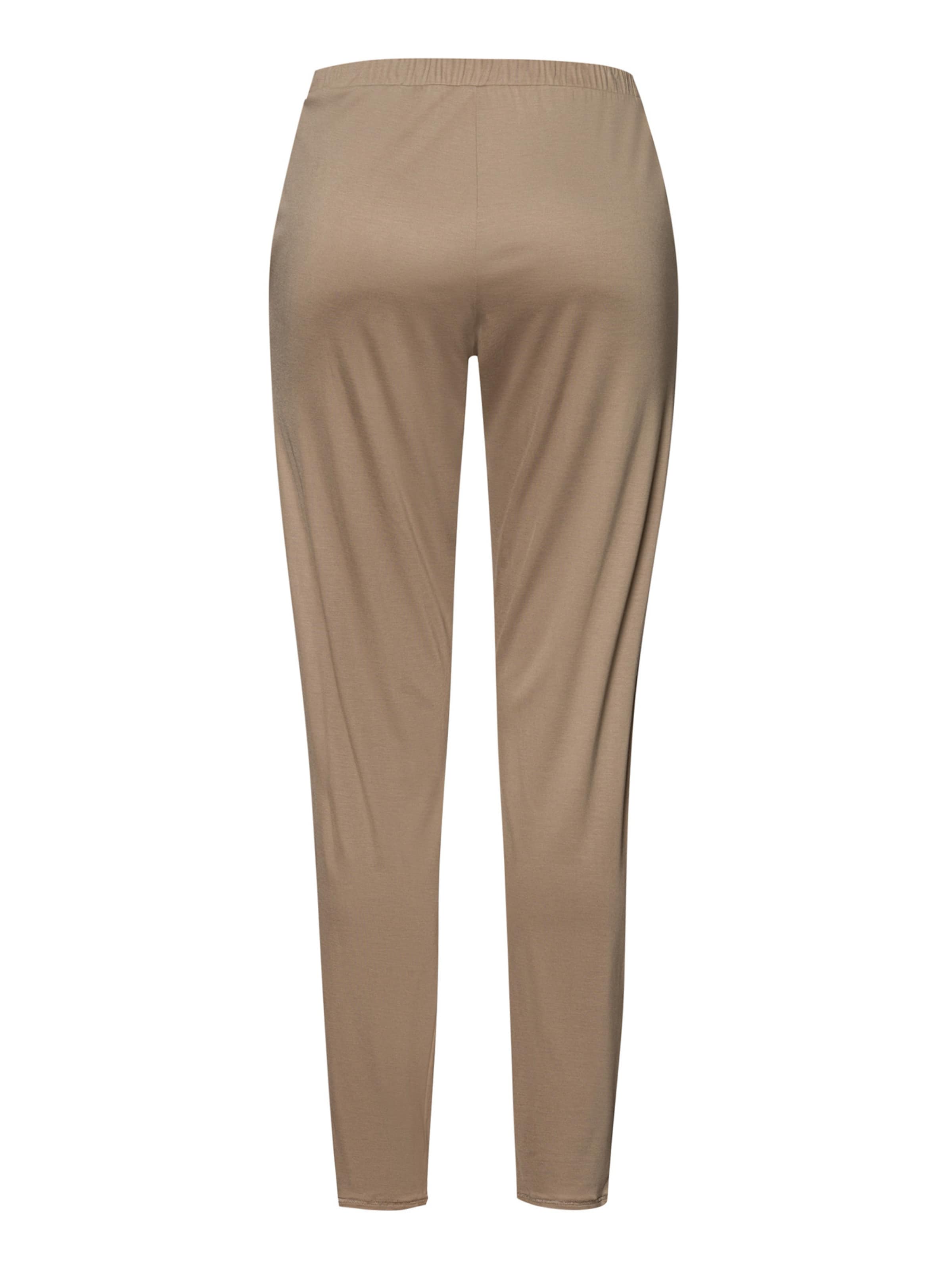 Hanro Pyjamahose ' Grand Central ' in Grau