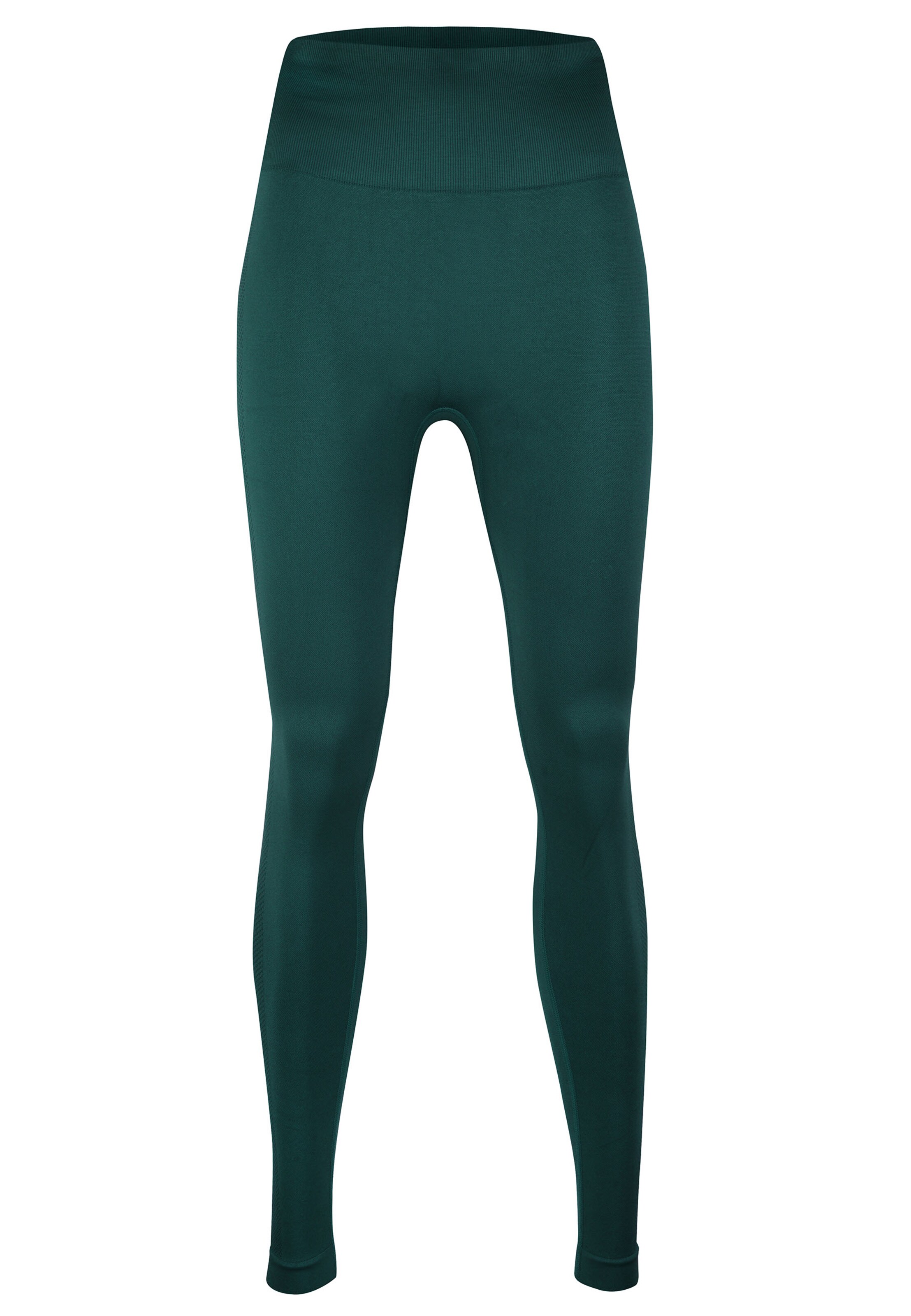 BeShaped Skinny Sports trousers 'Aan de slag!' in Green: front