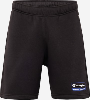 Champion Authentic Athletic Apparel Broek in Zwart: voorkant