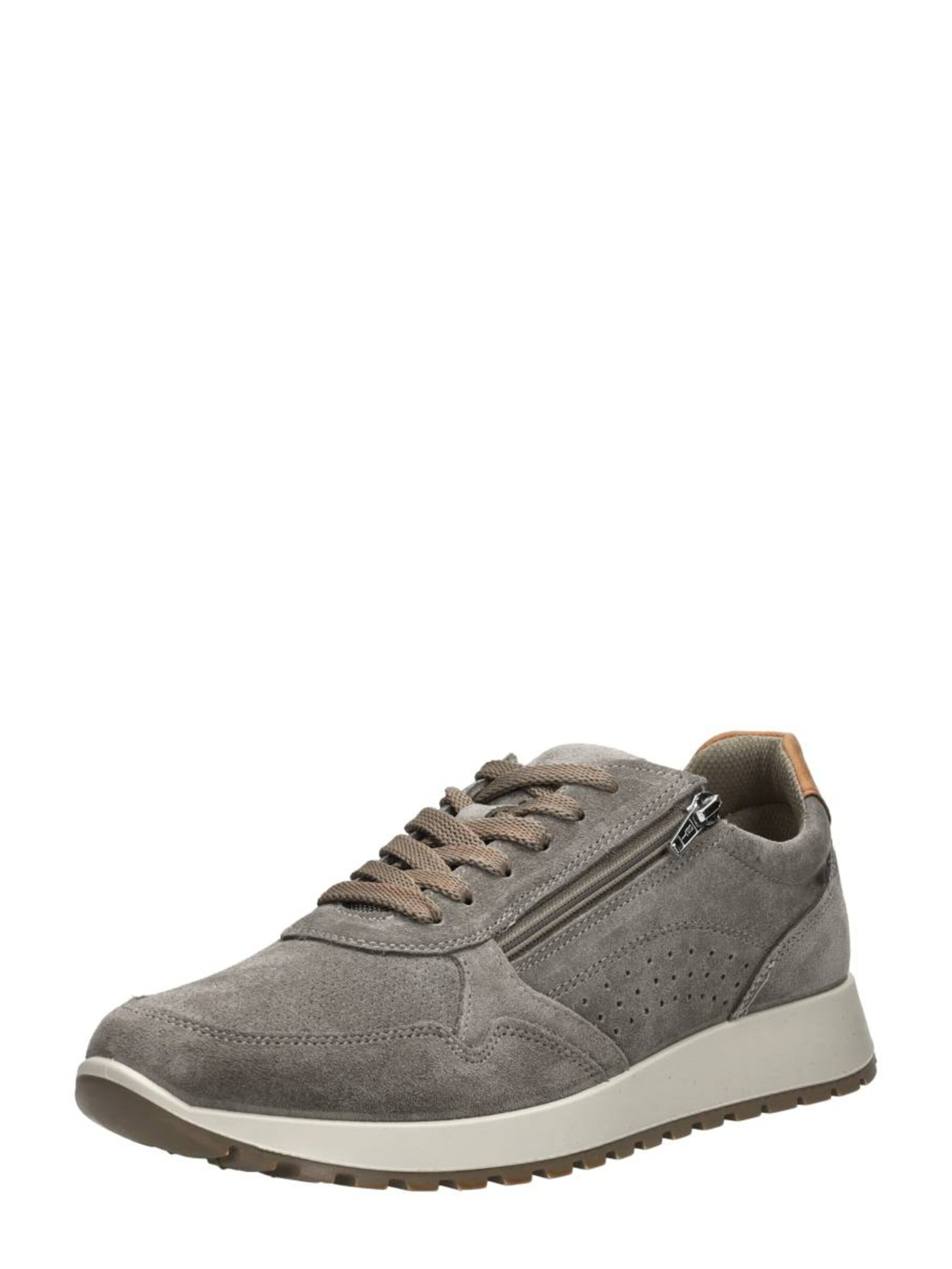 Baskets basses IMAC en gris : devant