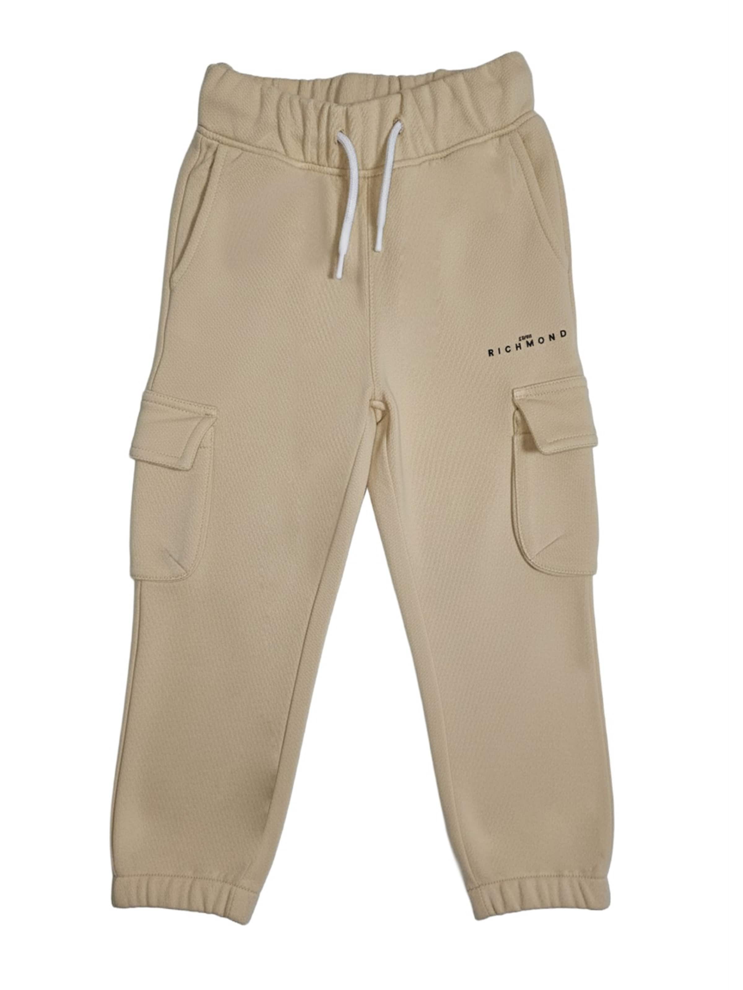 John Richmond - regular Pantalón 'Pantalone felpa beige per bambino' en beige: frente