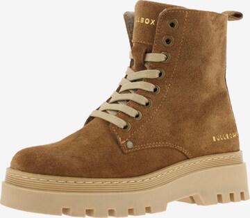 BULLBOXER Boots in Brown: front