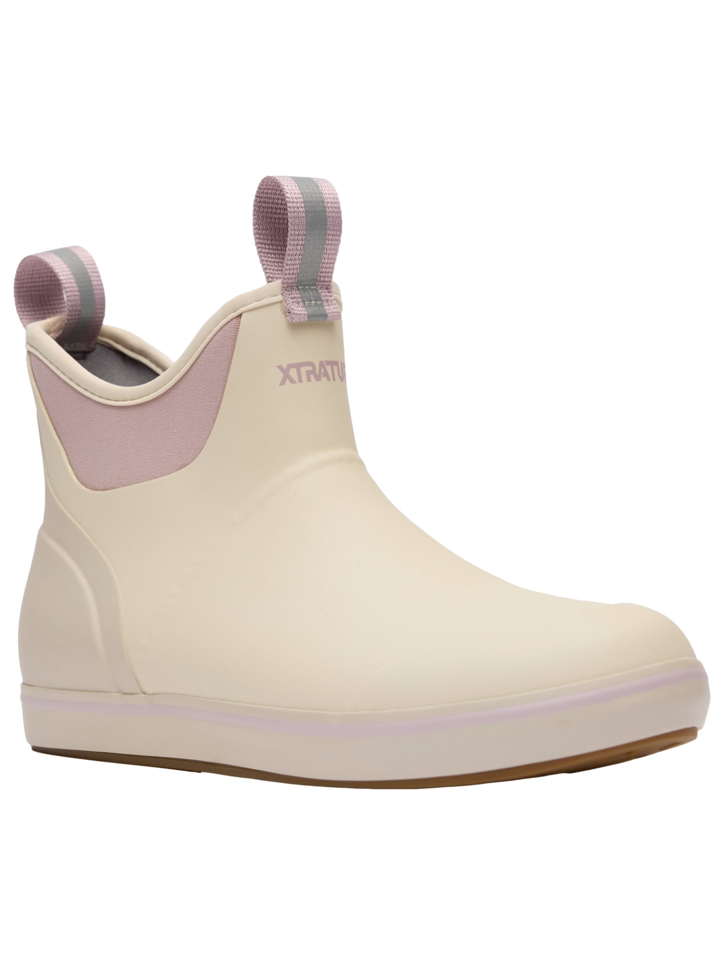 XtraTuf Rubber Boots 'Womens Ankle Deck Boot' in Beige