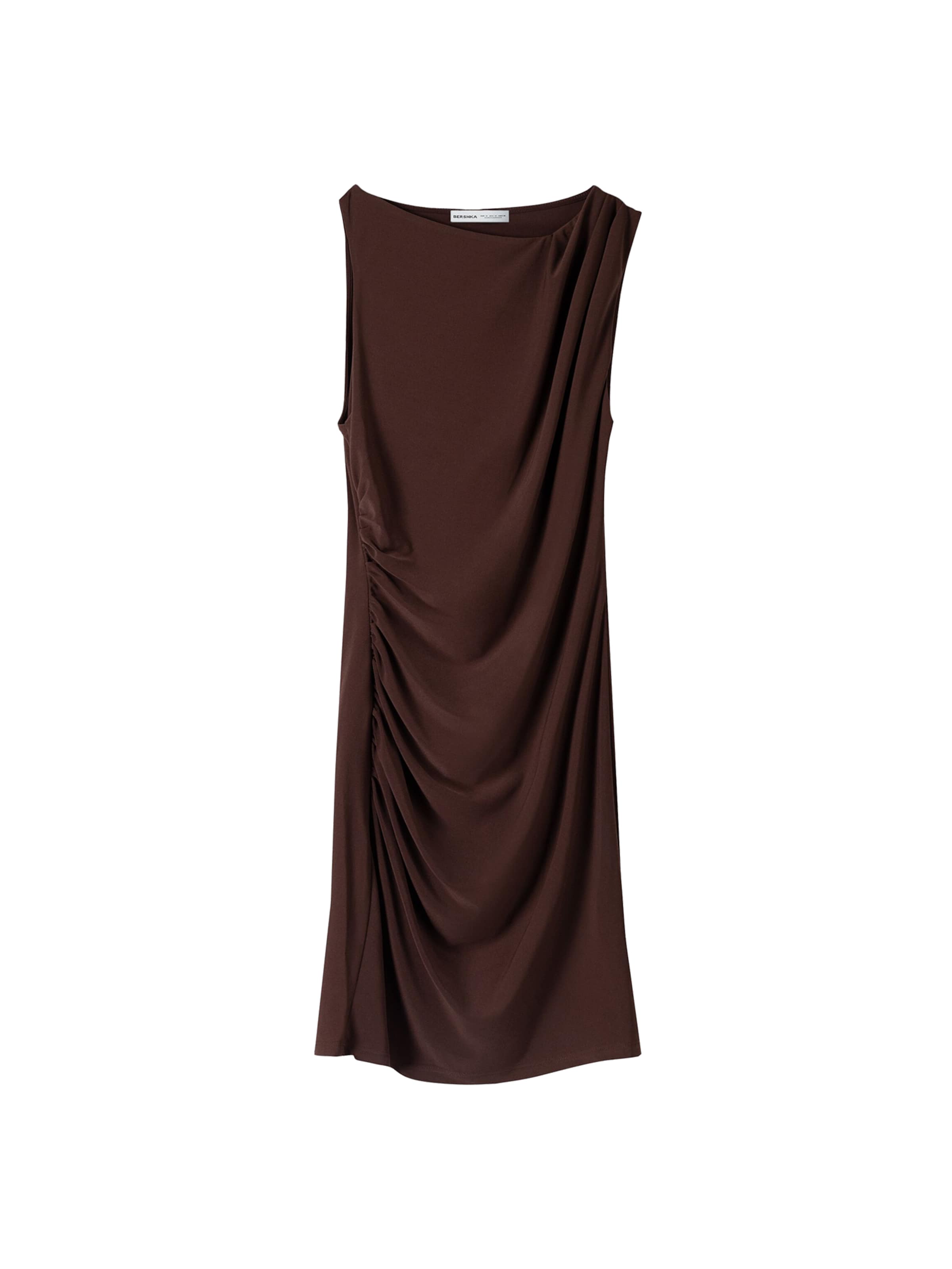 Abito di Bershka in marrone: frontale