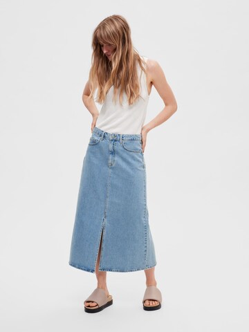 SELECTED FEMME Skirt in Blue