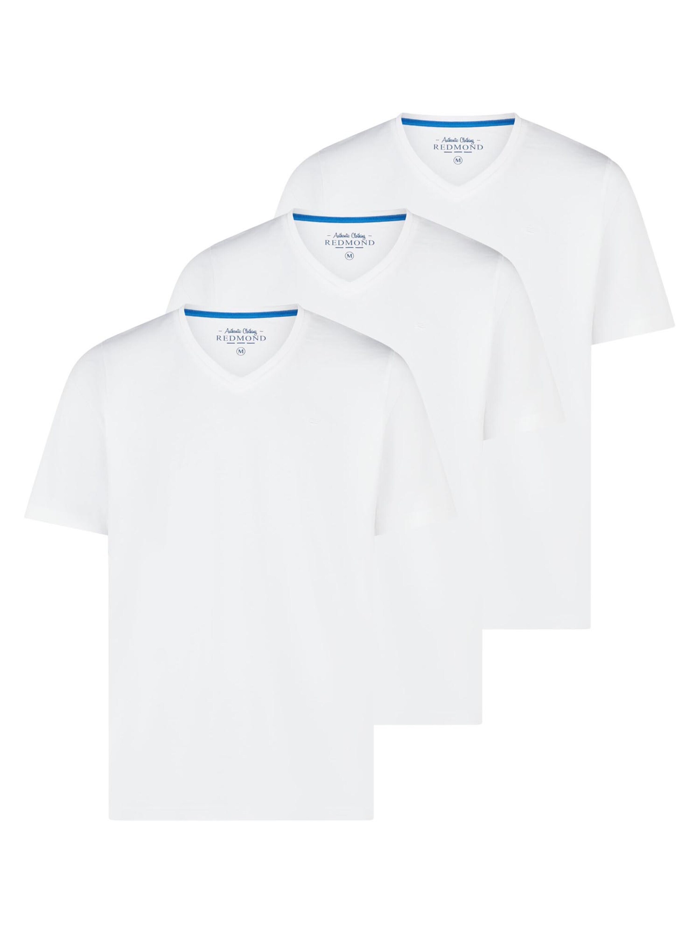 redmond Shirt 'Basic' in White: front