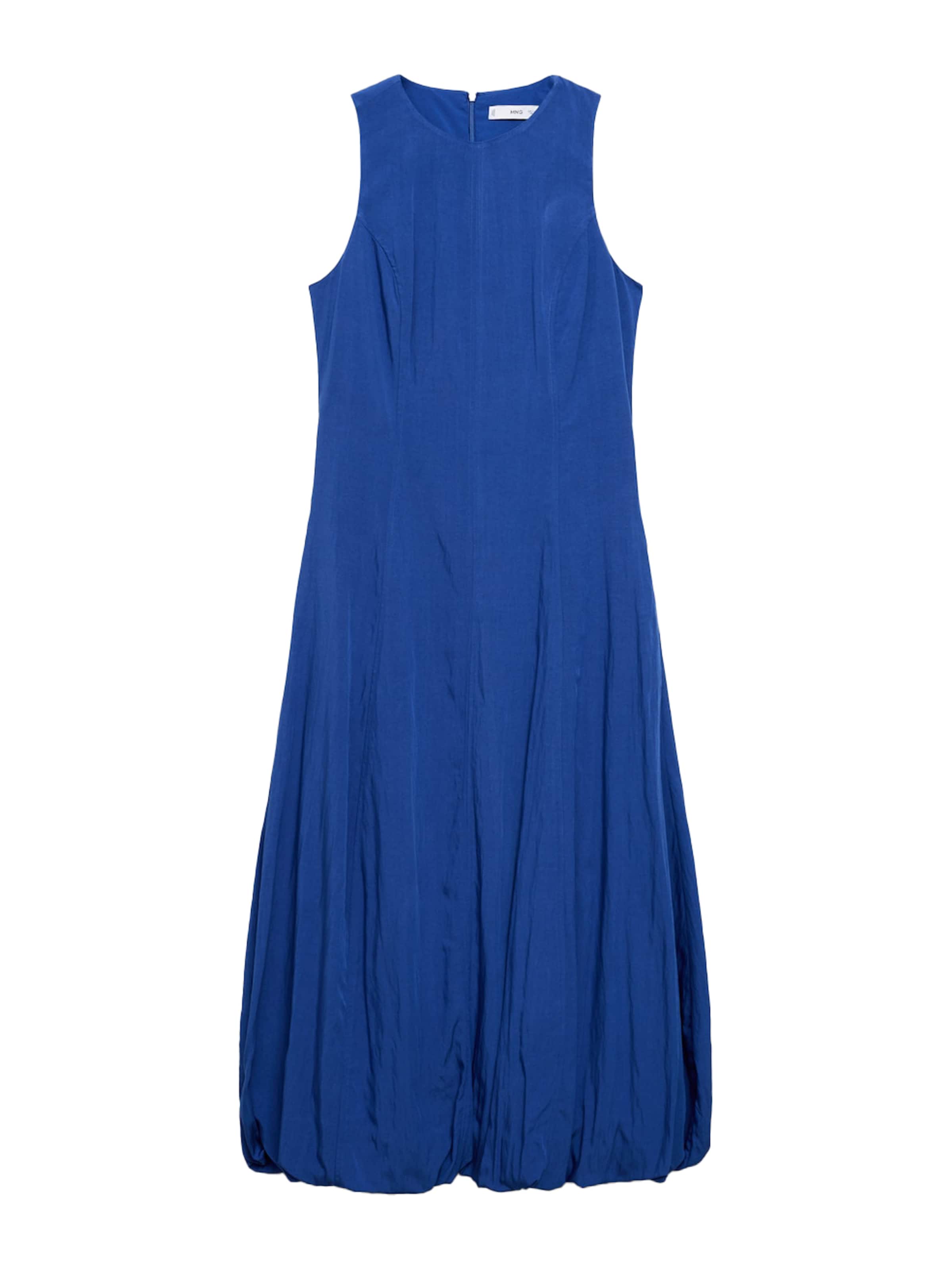 MANGO Jurk 'PUMPKIN' in Blauw: voorkant