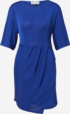 Closet London Dress in Blue: front