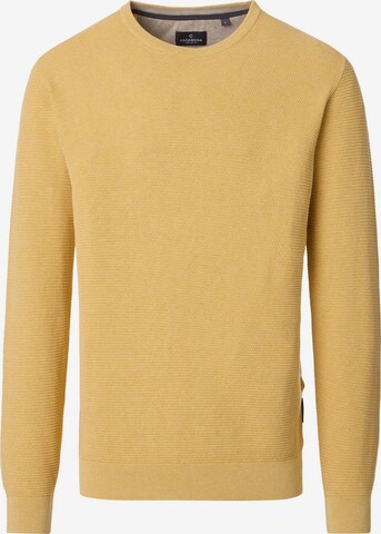 CASAMODA Sweater 'Basic' in Yellow: front