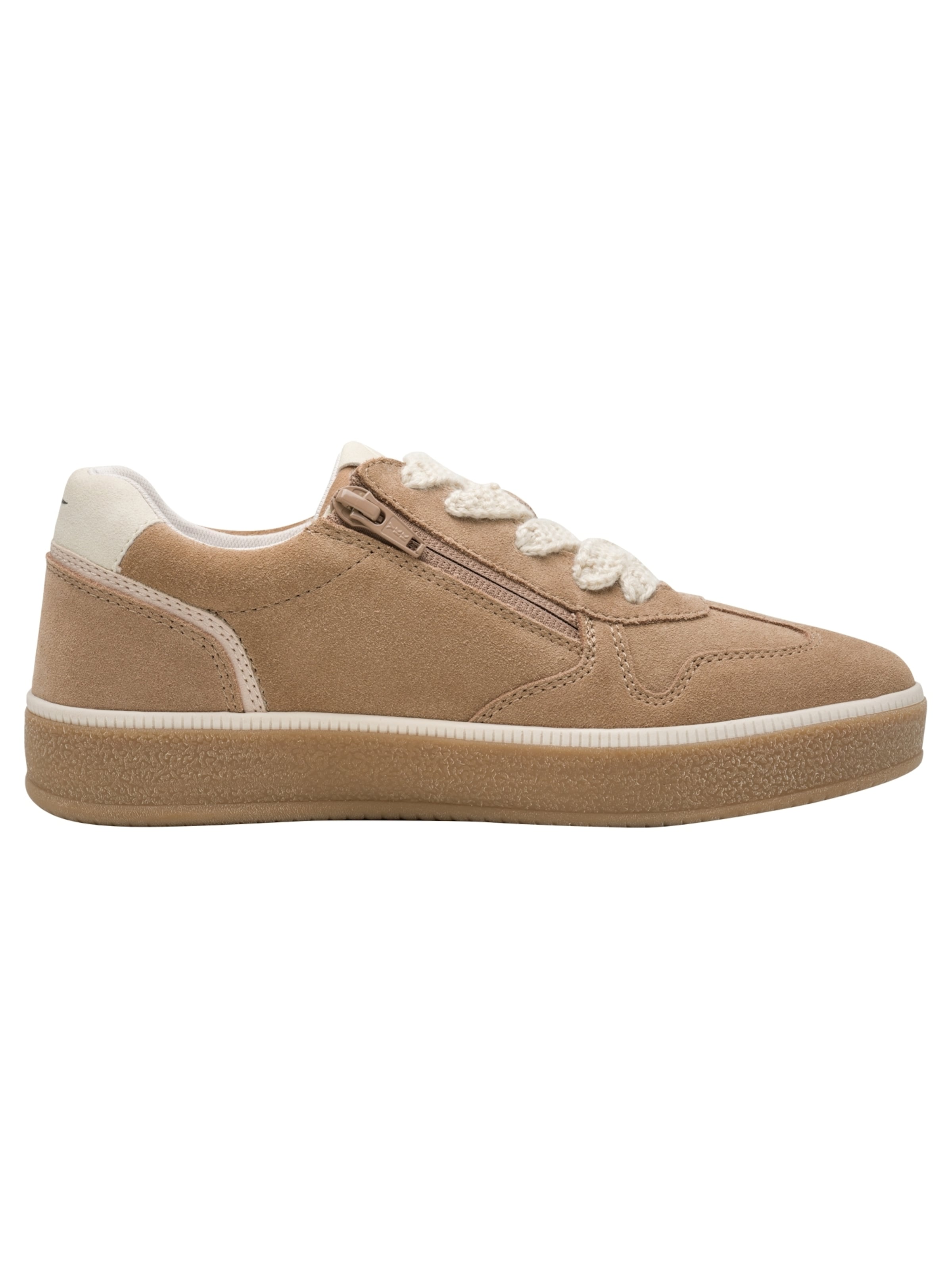 Tamaris Platform trainers in Beige