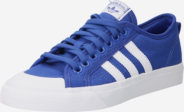 ADIDAS ORIGINALS Låg sneaker 'Nizza' i blå: framsida