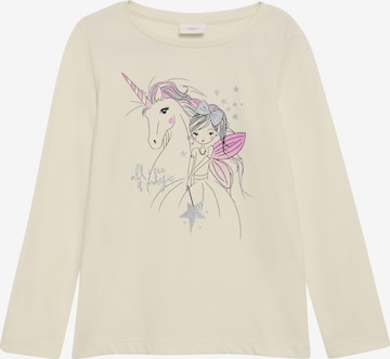 s.Oliver Shirt in Beige: front