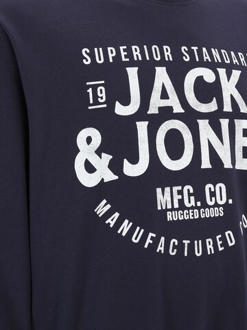 Jack & Jones Plus Sweatshirt 'JJJeans' in Blau