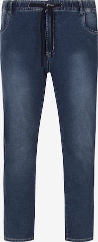 Charles Colby Jeans ' Baron Keylan ' in Blauw: voorkant