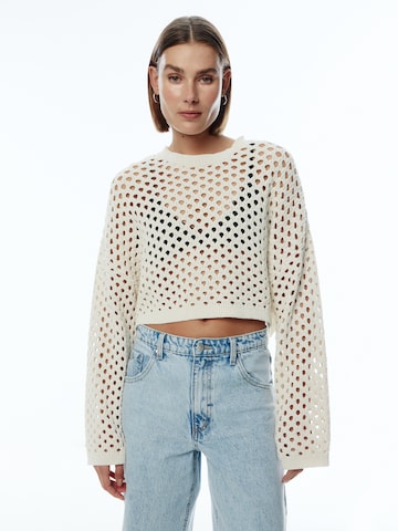 Pull-over 'Yella' EDITED en beige : devant