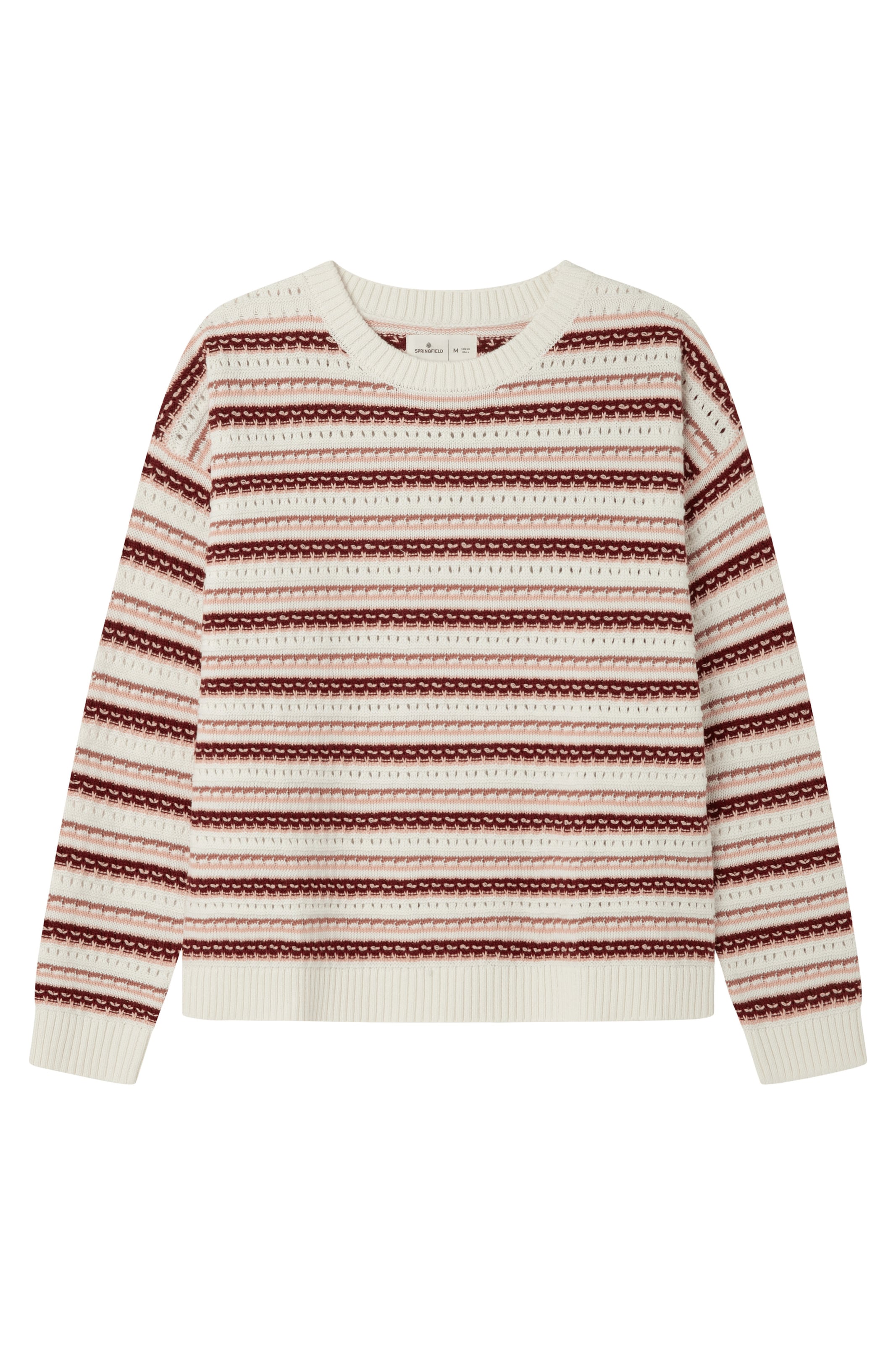 Springfield Trui in Wit: voorkant