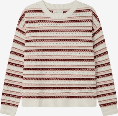 Pullover in XS Springfield di colore cipria / rosso sangue / bianco, Visualizzazione prodotti