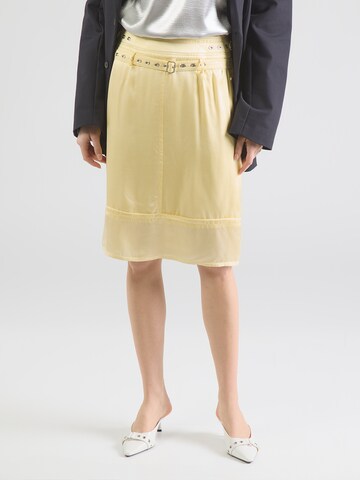 IRO Skirt 'NALIA' in Yellow: front