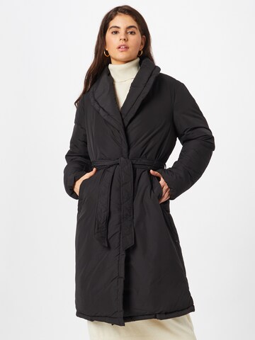 VILA Winter Coat 'Feriza' in Black: front