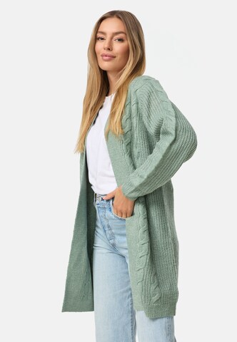 Threadbare Cardigan in Grün