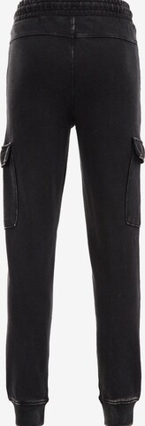 Tapered Pantaloni de la WE Fashion pe gri