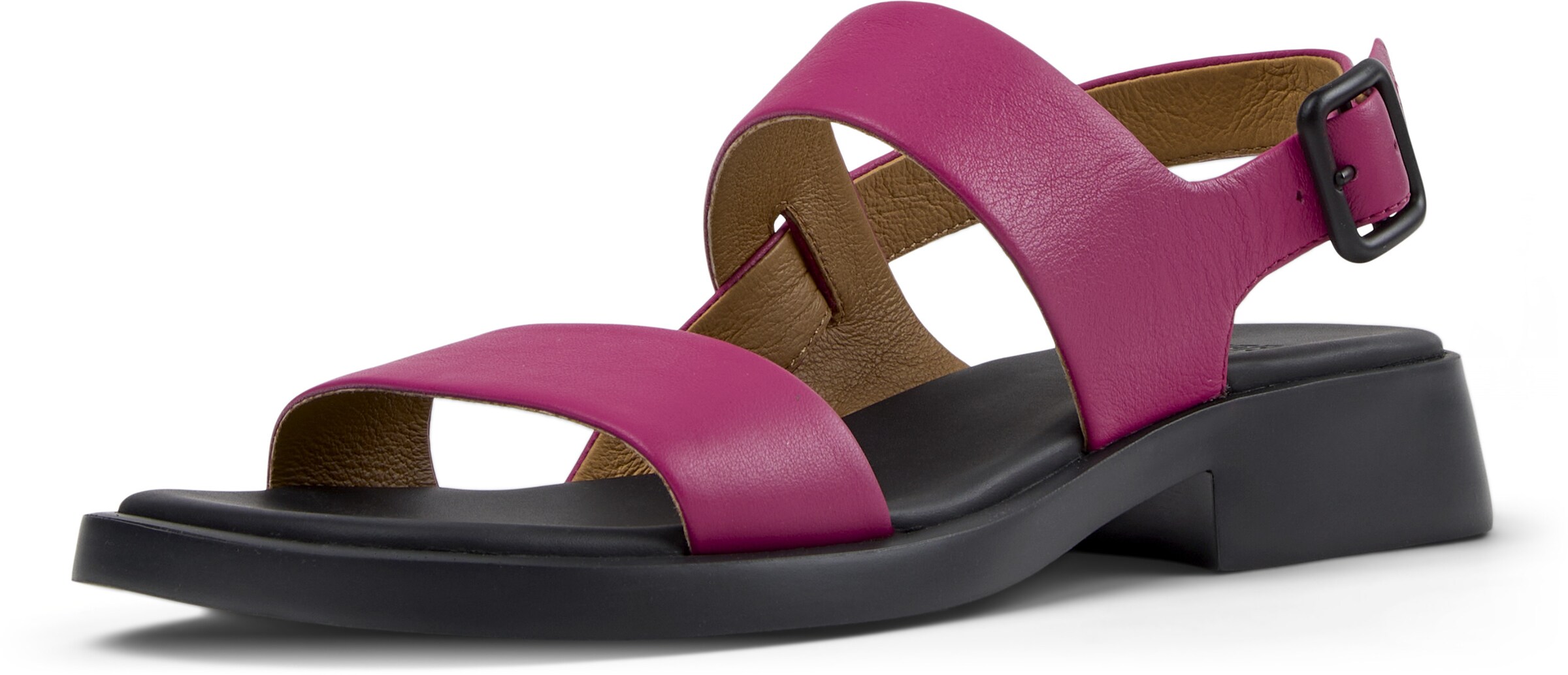 CAMPER Sandalen met riem ' Dana ' in Lila: voorkant
