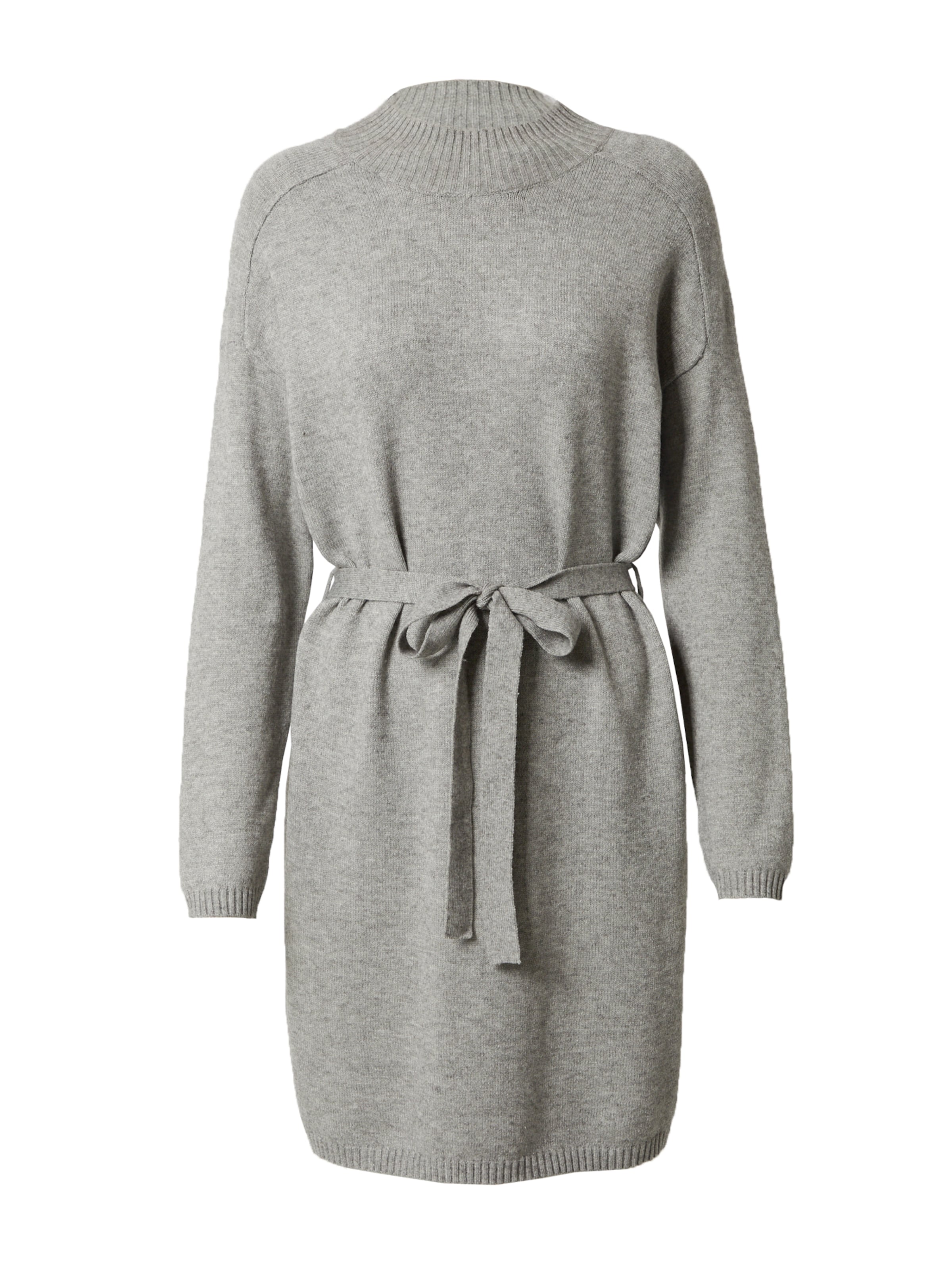 ONLY Плетена рокля 'ONLLEVA' в сиво: отпред
