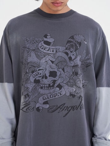 Ed Hardy Bluzka sportowa w kolorze niebieski