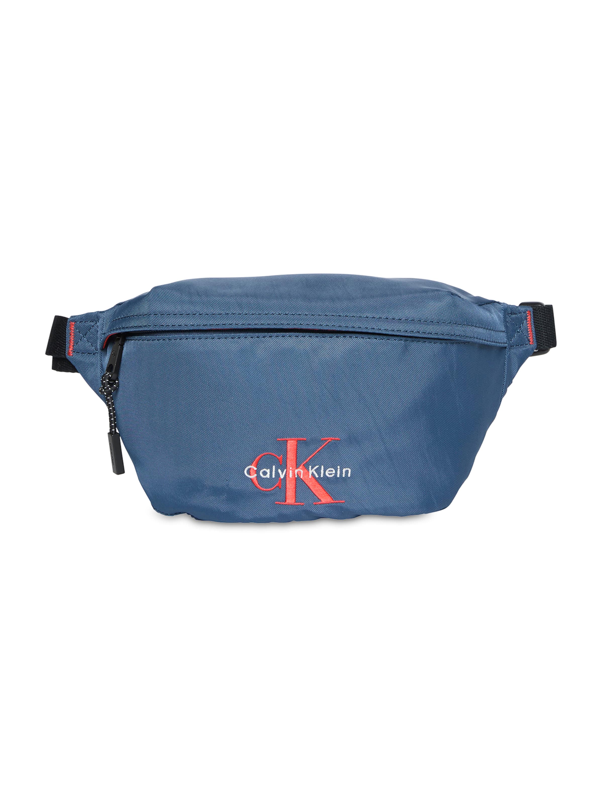 Calvin Klein Поясная сумка в Синий: спереди