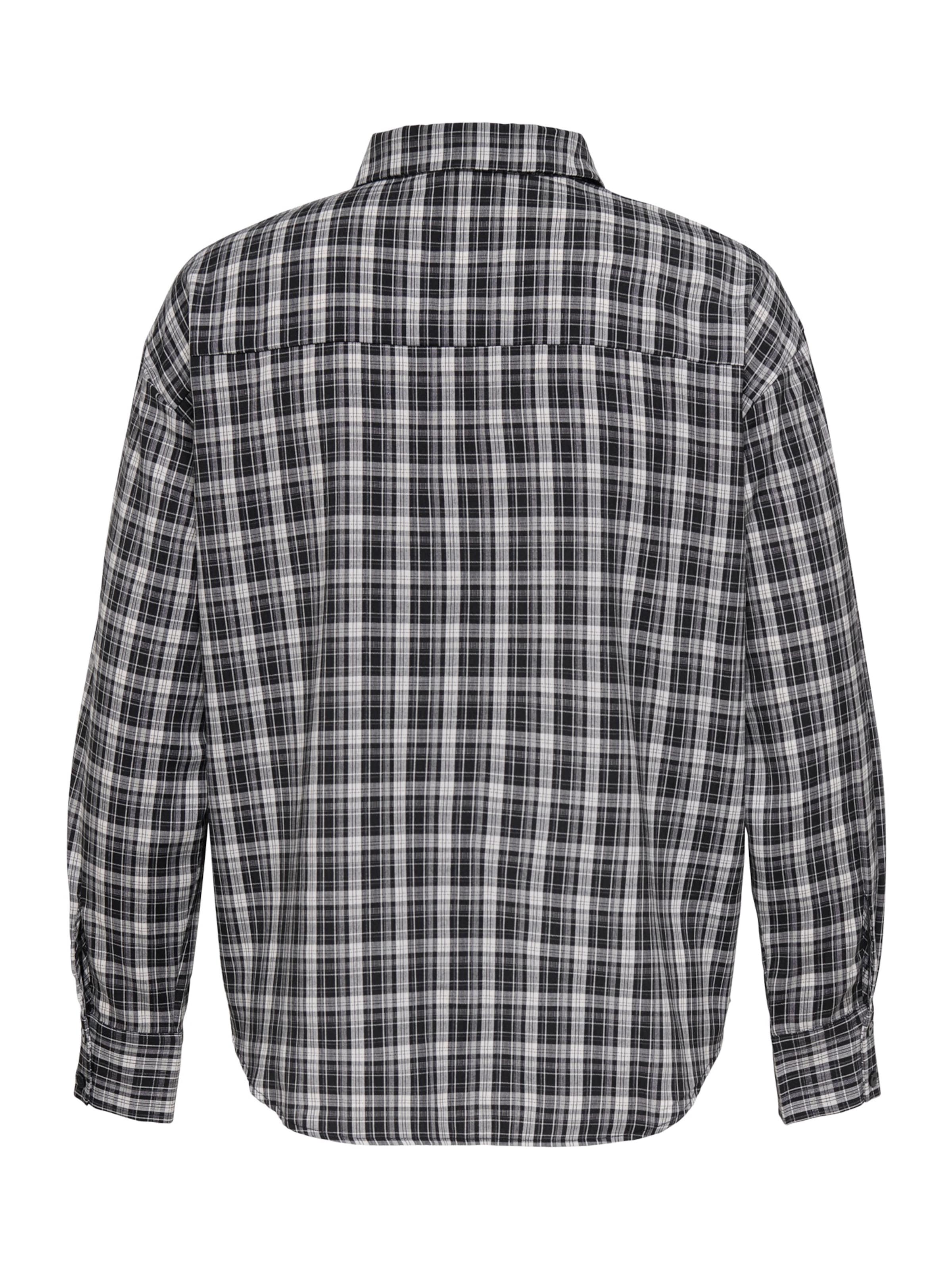 Chemisier 'CARBALVE' ONLY Carmakoma en noir