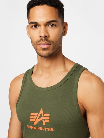 T-Shirt ALPHA INDUSTRIES en vert