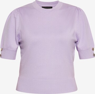 Pull-over NAEMI en violet : devant