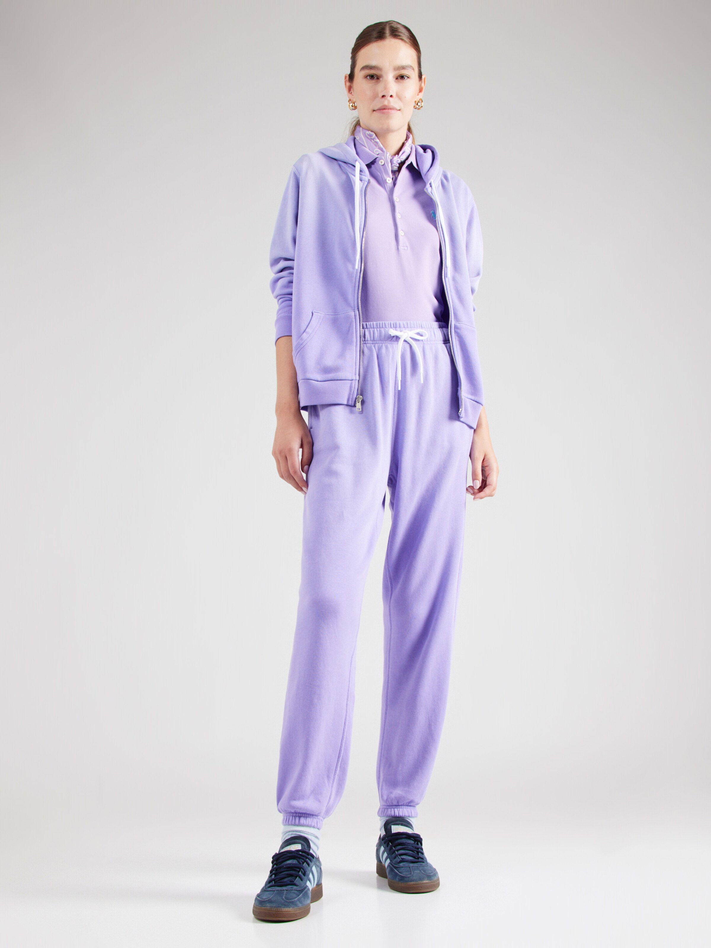 Polo Ralph Lauren Tapered Pants in Lilac ABOUT YOU