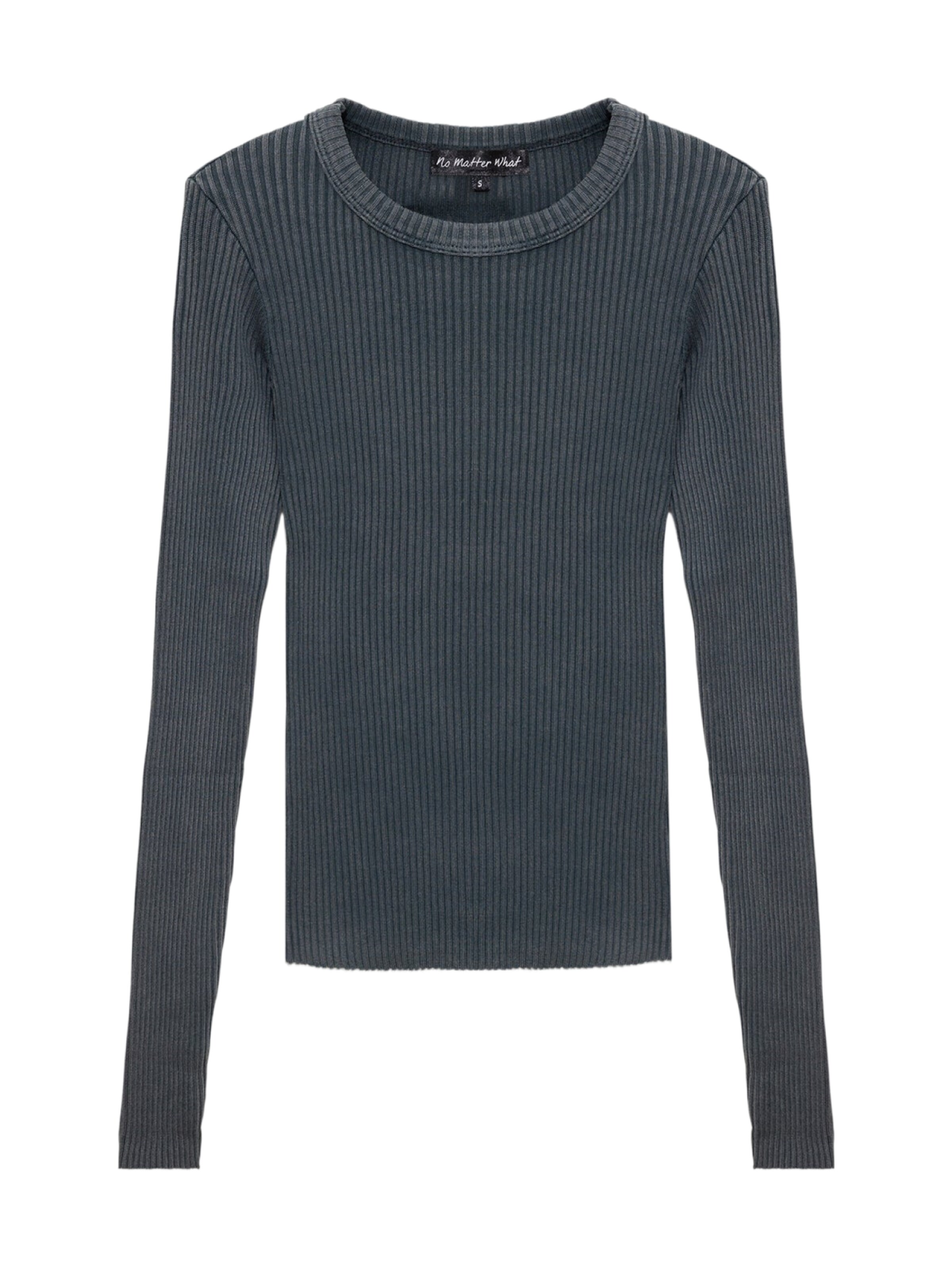 No Matter What Shirt in Blauw: voorkant