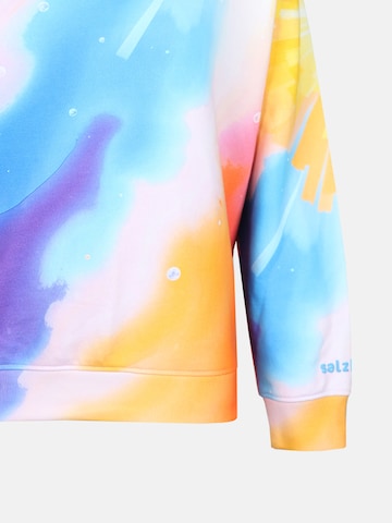 Sweat-shirt 'Affbackers' salzhaut en mélange de couleurs