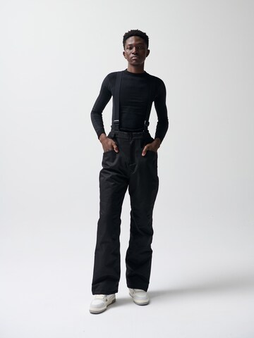 NoWear Szabványos Sportnadrágok - fekete: elől