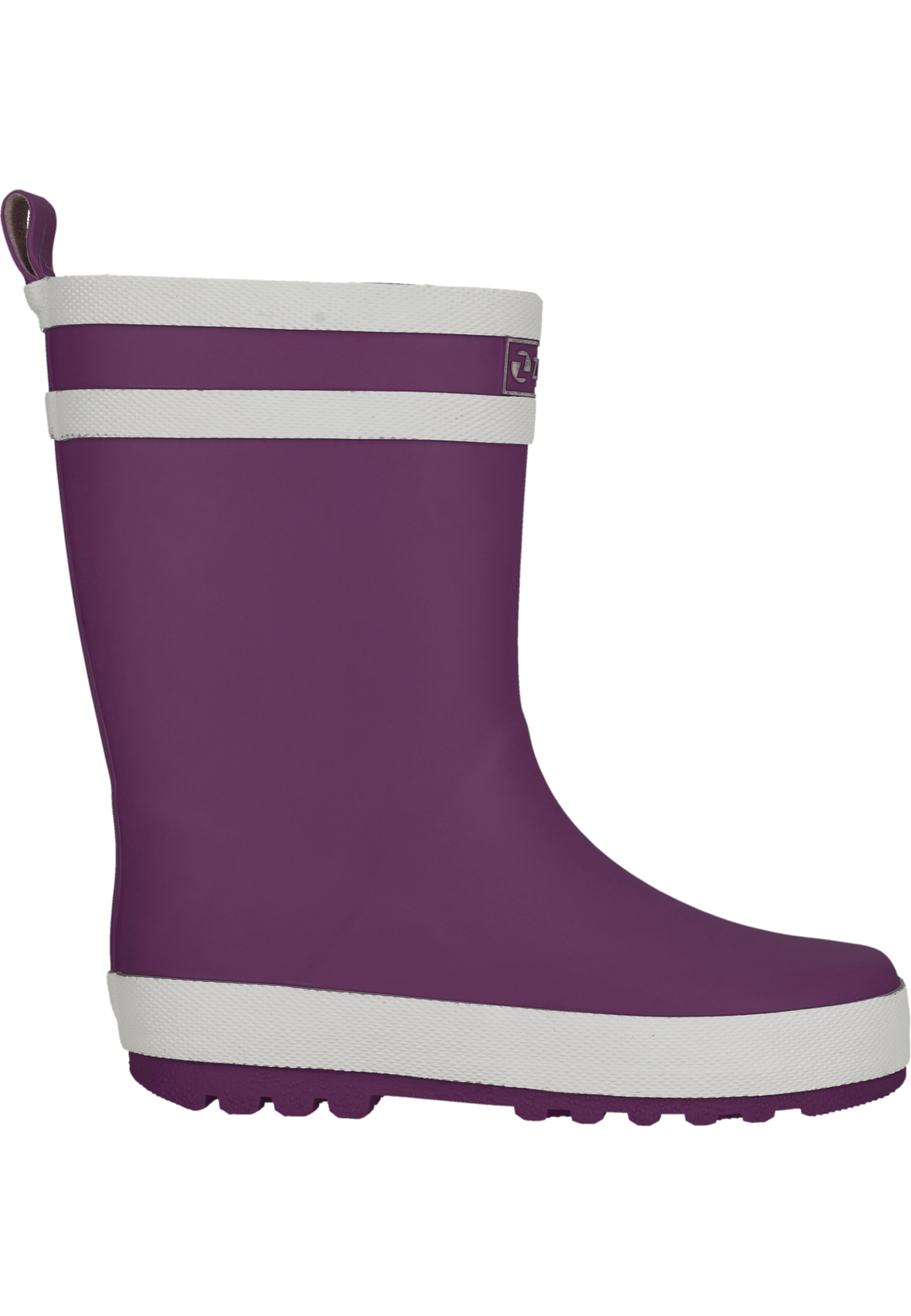 ZigZag Rubber Boots in Purple