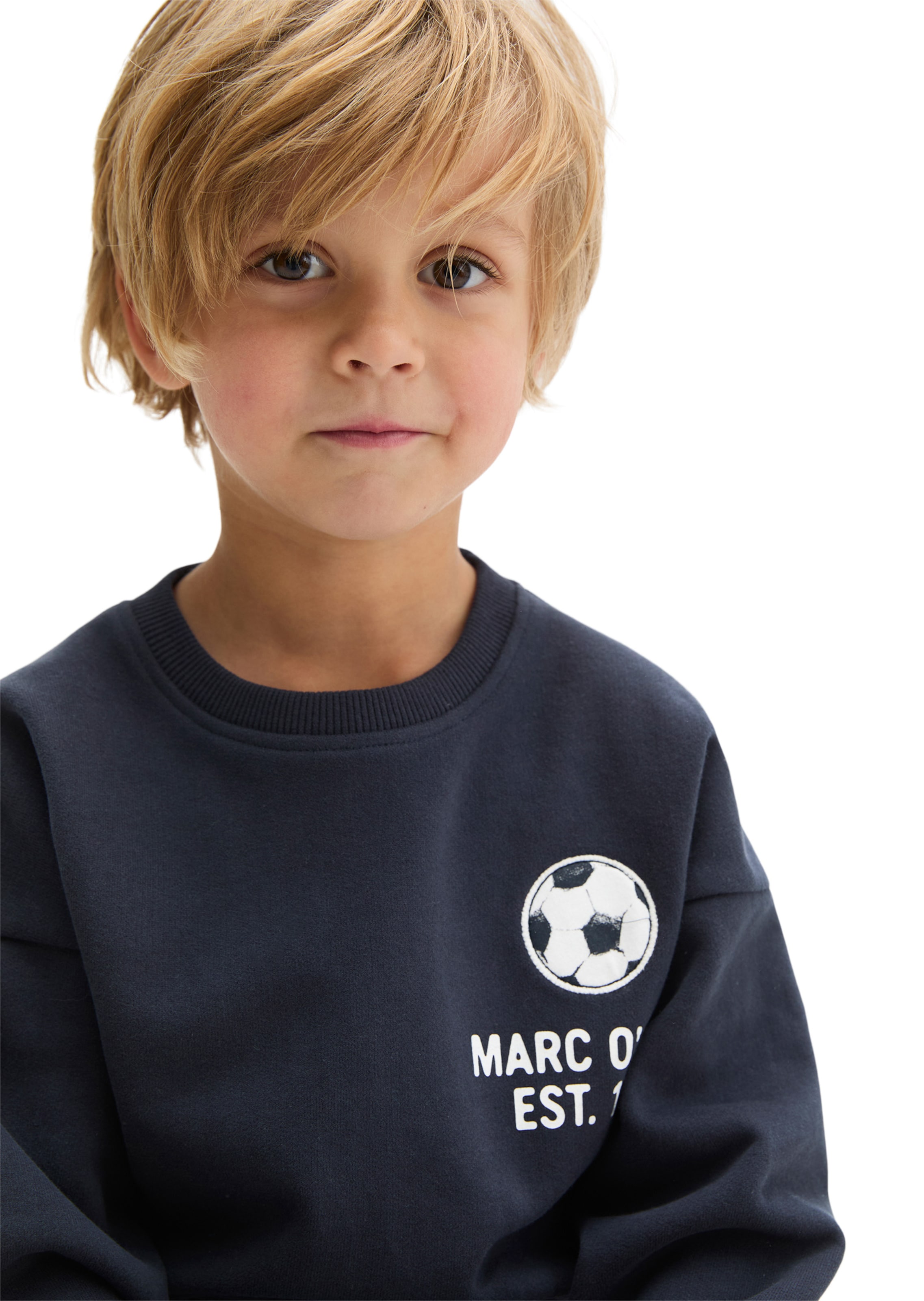 Marc O'Polo Sweatshirt in Blauw