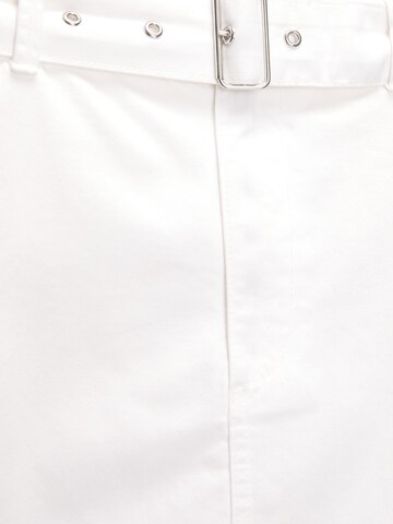 Pull&Bear Nederdel i hvid