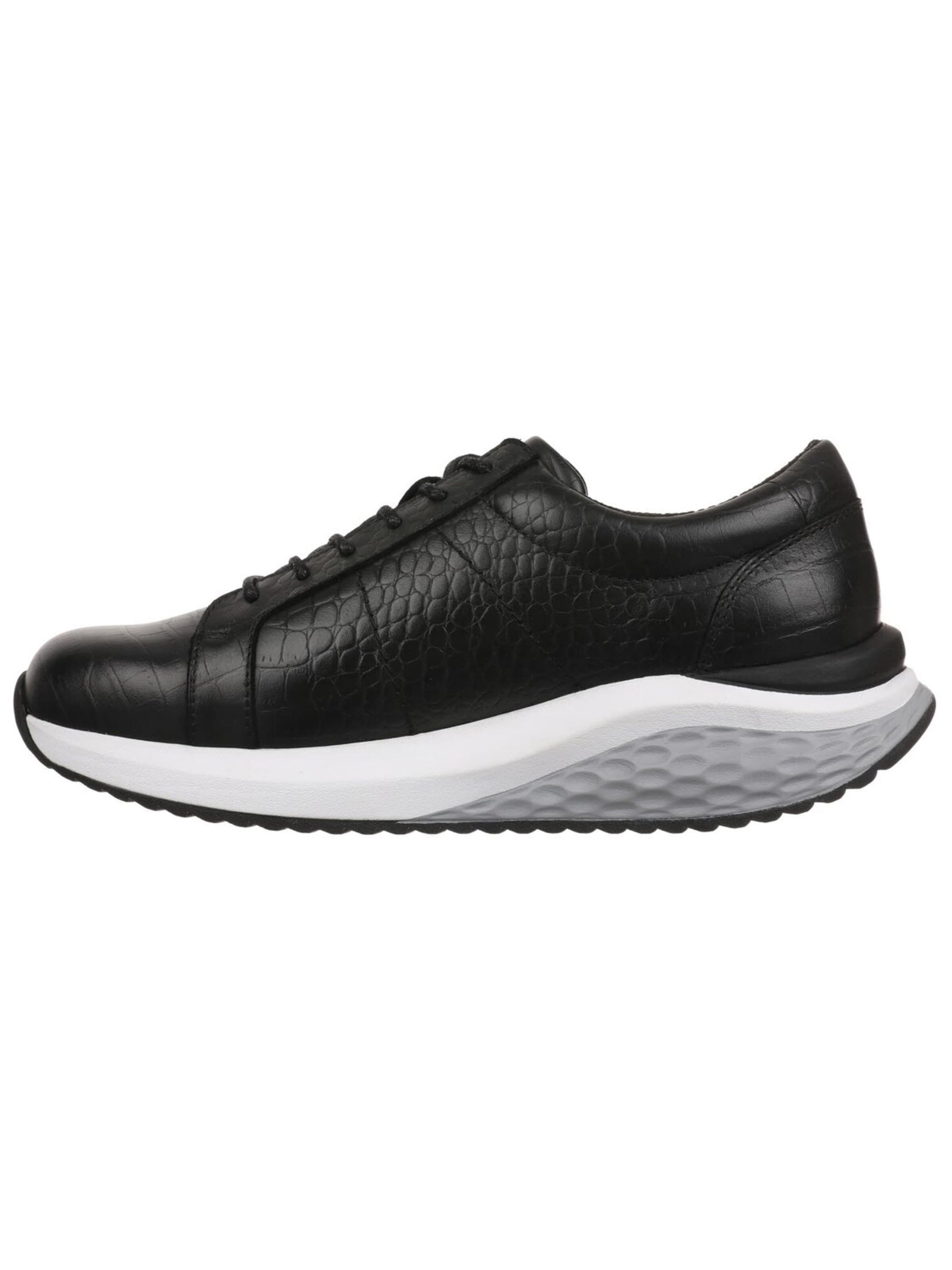 MBT Baskets basses 'Sneaker Low Damen 702906 1565F Echtleder in schwarz' en 39 en noir, Vue avec produit