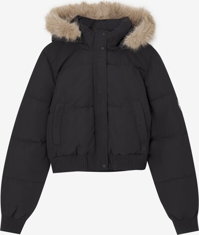 Pull&Bear Übergangsjacke in schwarz, Produktansicht