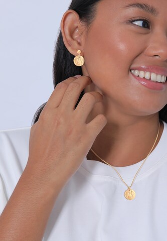 ELLI Jewelry set in Gold: front
