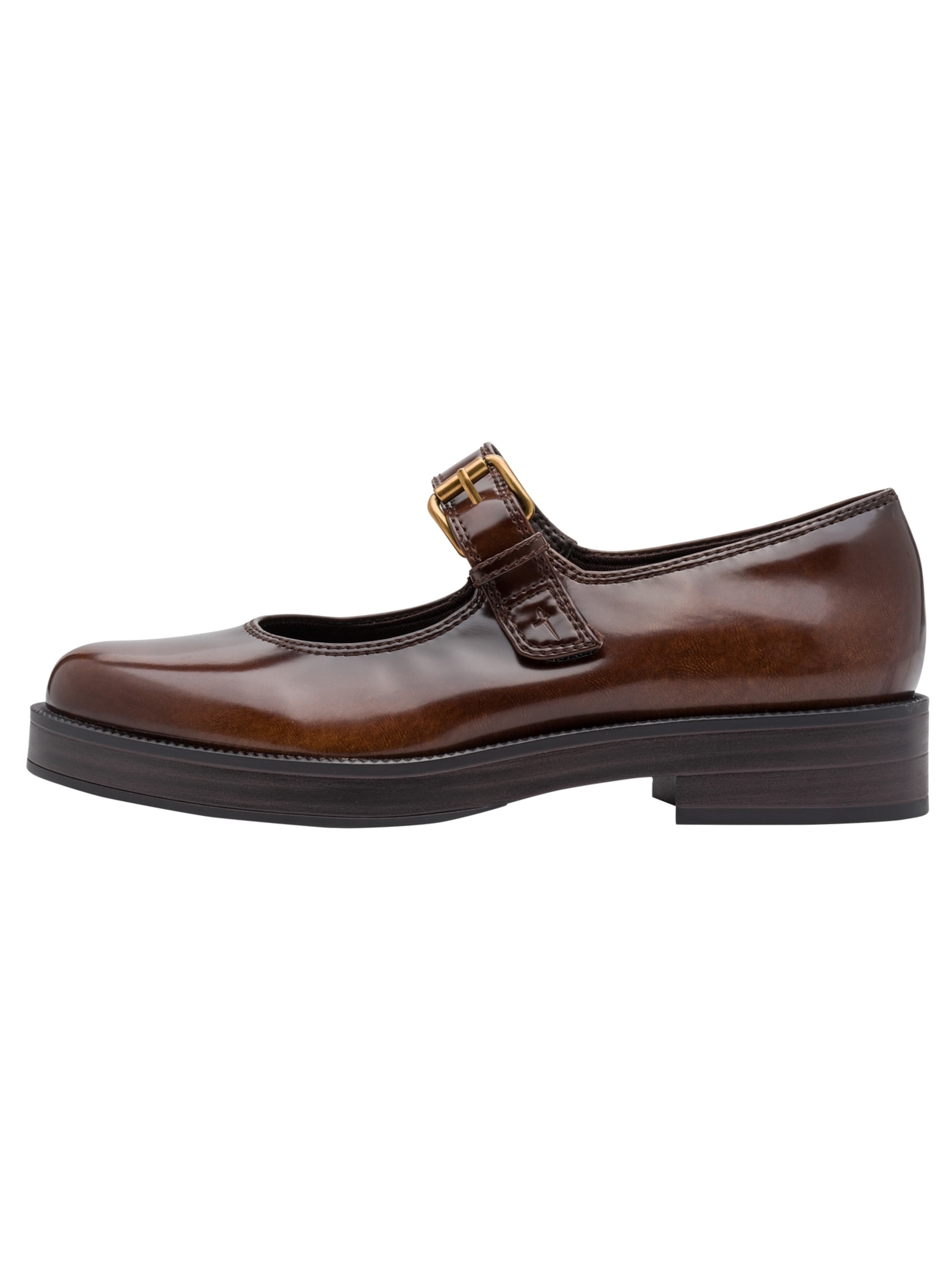 Tamaris Ballerina met riempjes in Bruin