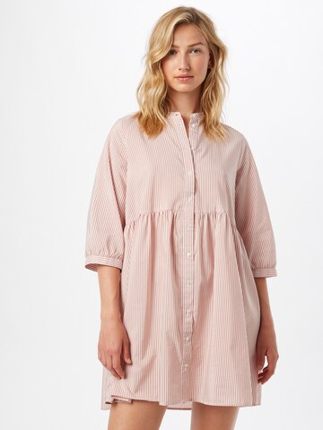 VERO MODA Shirt dress in Brown: front