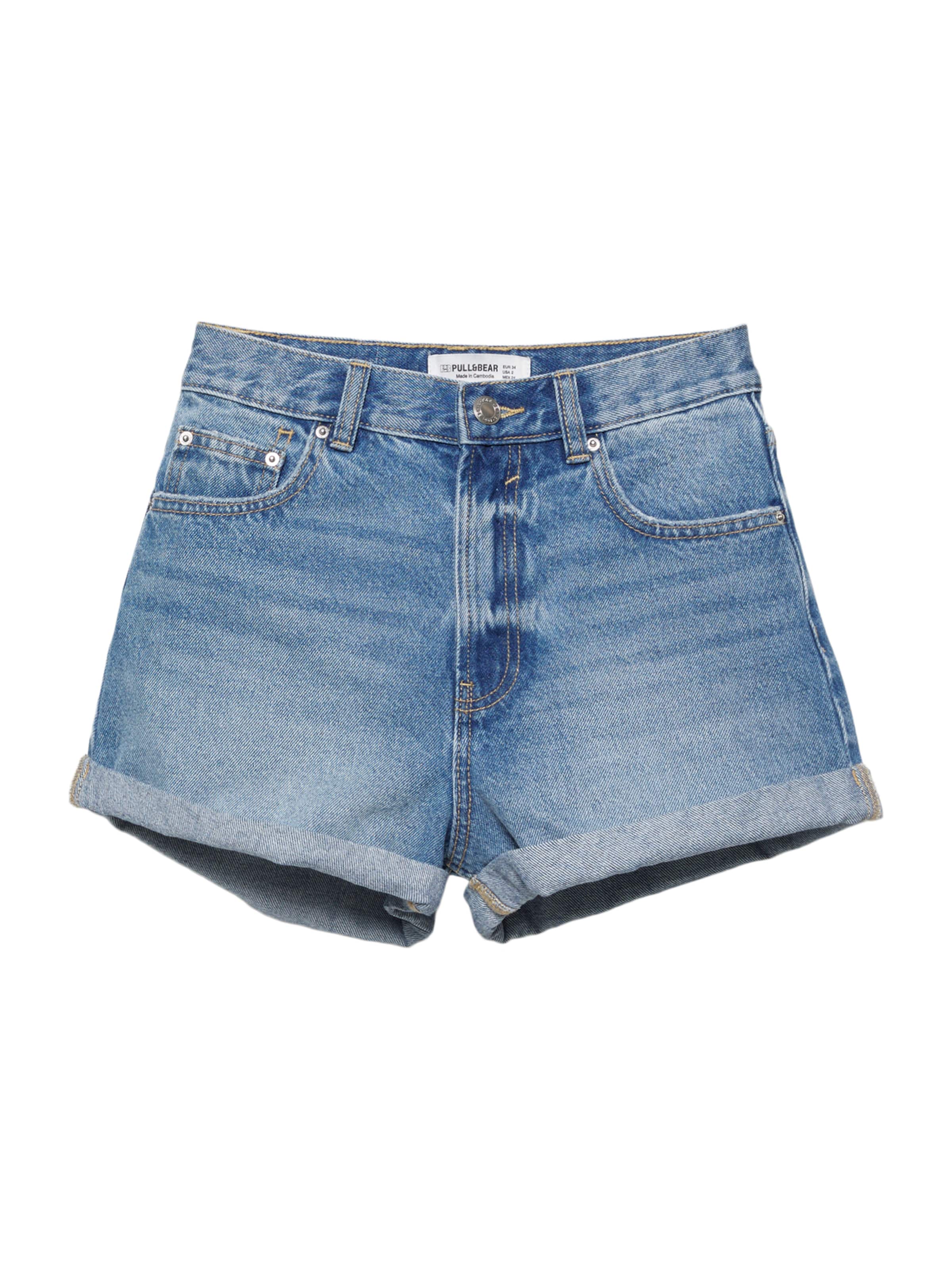 Pull&Bear Kavbojke v velikosti 24-25  | moder denim barva, Prikaz izdelka