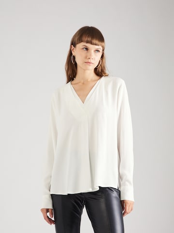 COMMA - Blusa en blanco: frente