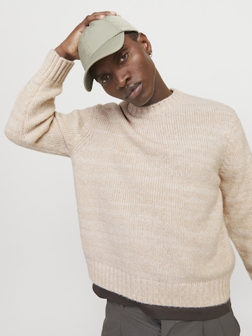 JACK & JONES Sweater in Beige