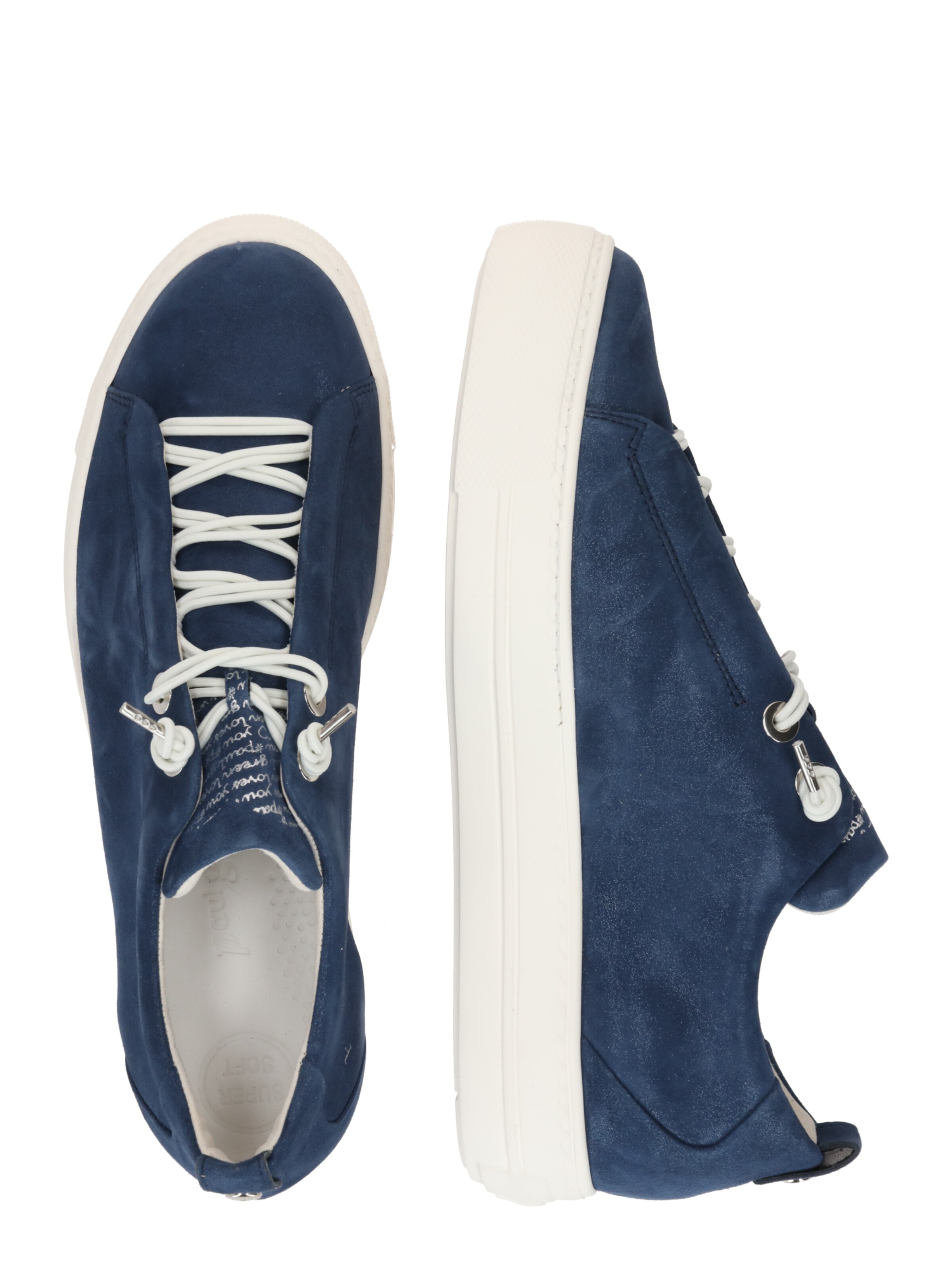 Baskets basses Paul Green en bleu