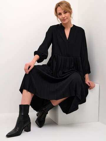 CULTURE - Vestido camisero 'Betty' en negro